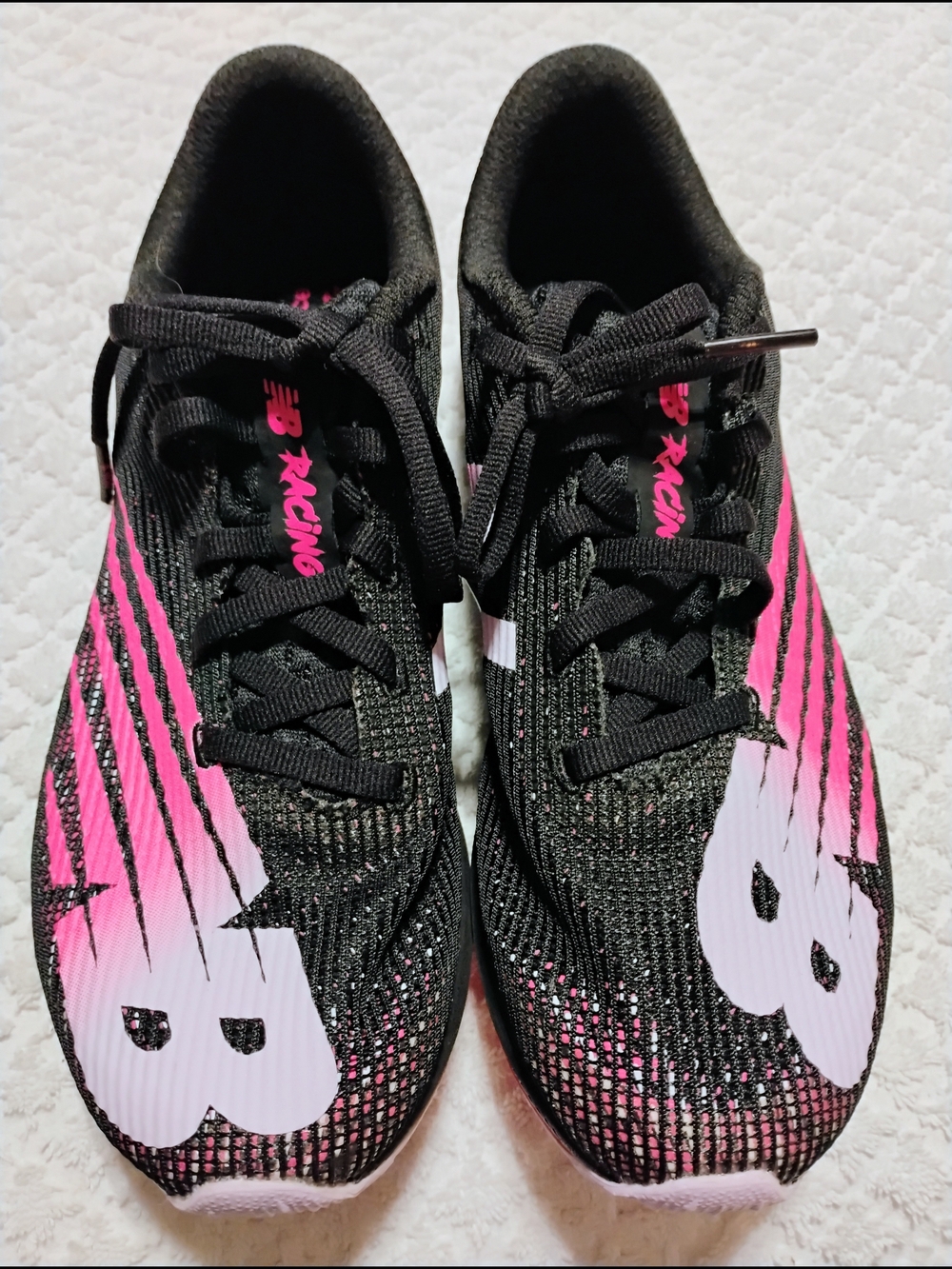 New Balance Fuel Cell XC7V3 Cross Country Racing Shoes Black Pink Women's 7.5 - Picture 9 of 12